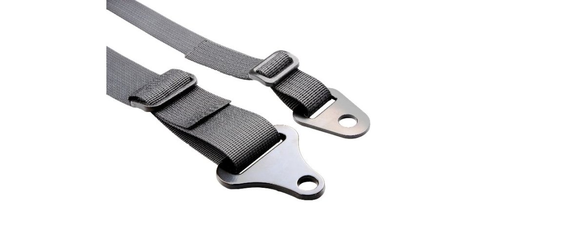 Hoftesele - 4-punkt system m. stift sikring