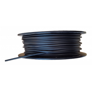 Yderkabel - 50 meter rulle - sort til bremse