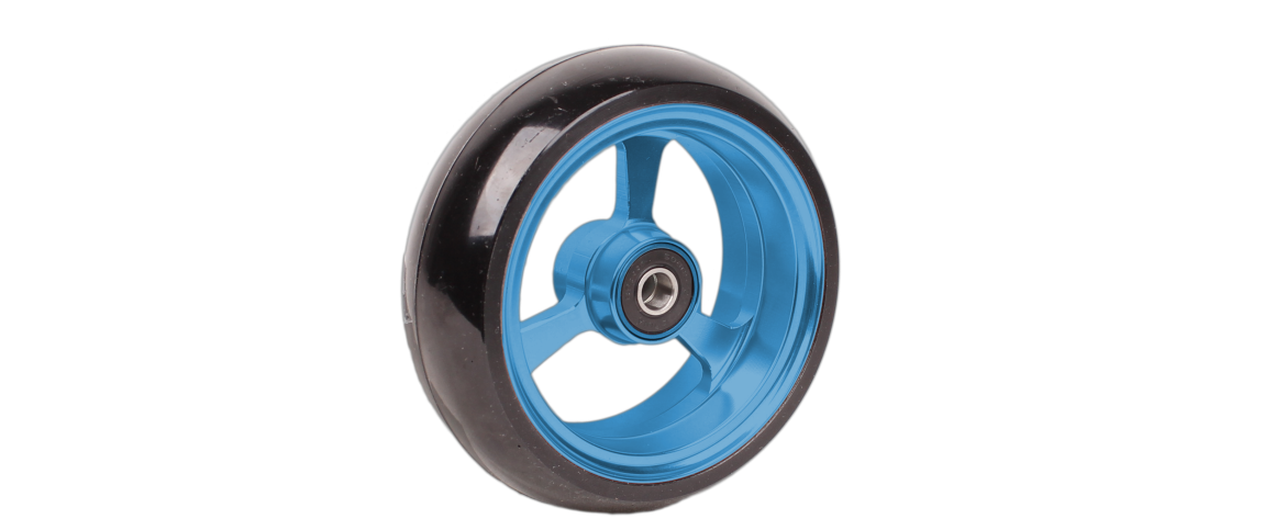 Polyuretan hjul 4x1/4" - FrogLegs - bl