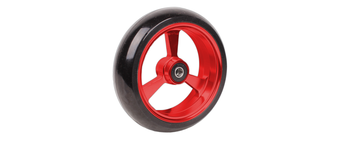 Polyuretan hjul 5x1/4" - FrogLegs - rd