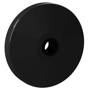 Fenderhjul 100 MM - sort