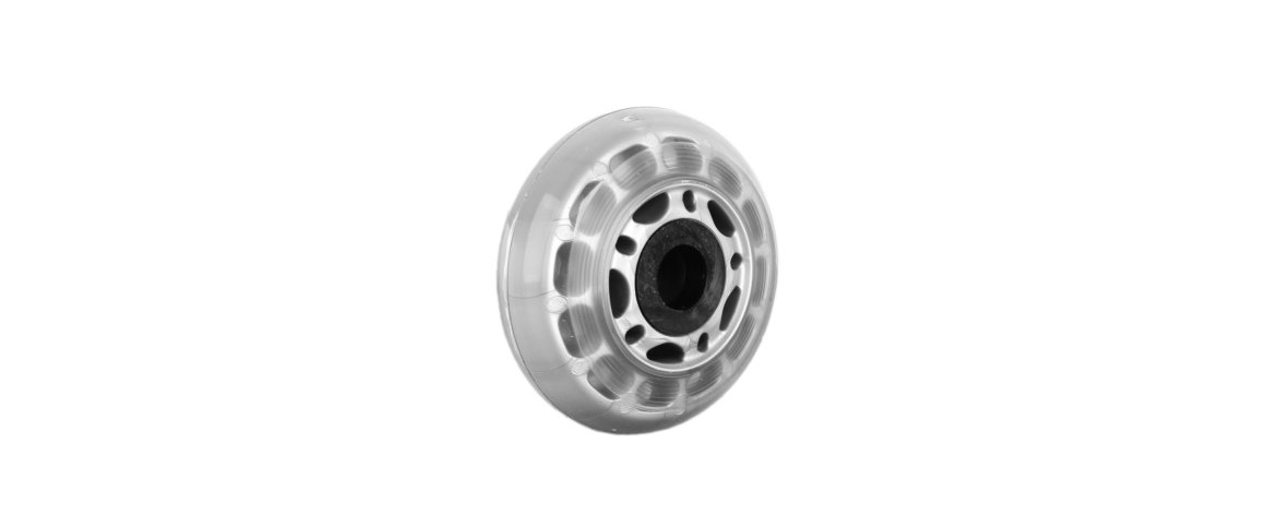 Fenderhjul �63mm - transparent