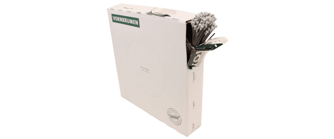 Inderkabel i BOX - 1,5 x 2000 mm prenippel