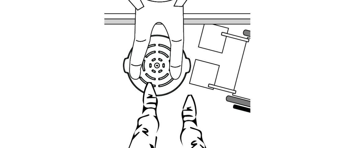 Drejeskrive til forflytning