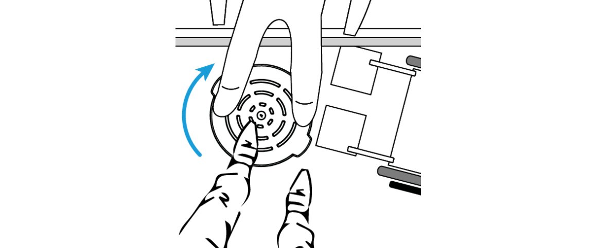 Drejeskrive til forflytning