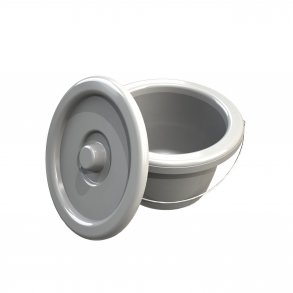 Toiletspand - gr plast