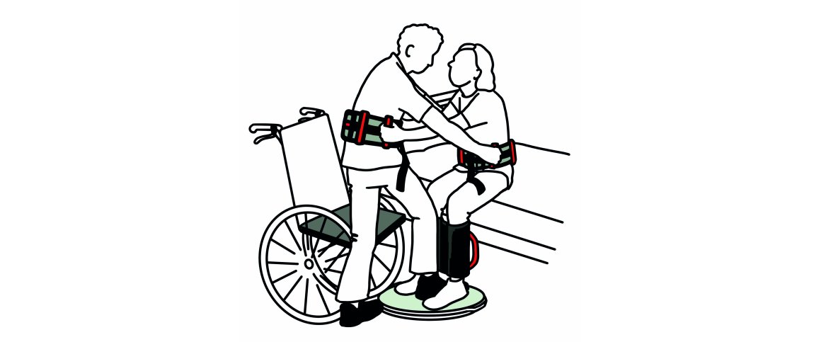 Forflytningsblte / Trningsblte: EasyTRANSFER til kroppen