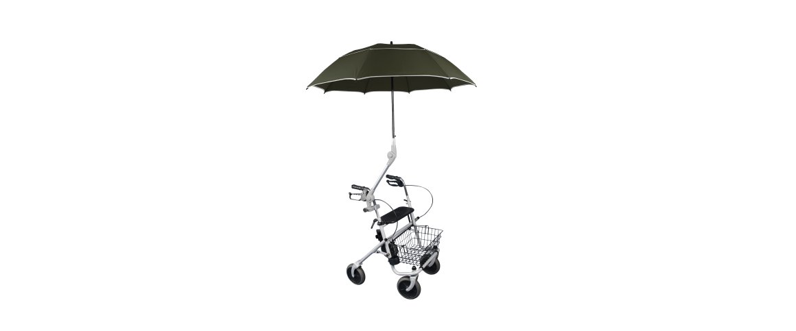 Protector Rollator Paraply - Flaske-grn