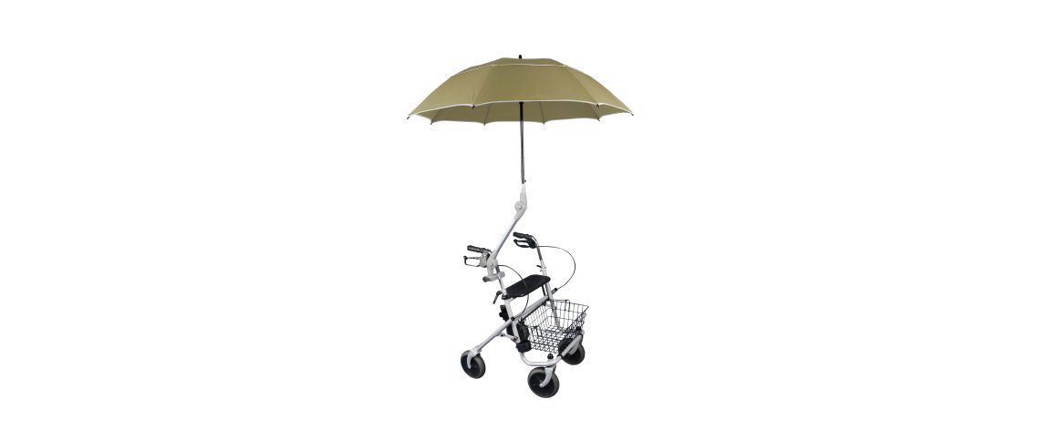 Protector Rollator Paraply - Gylden