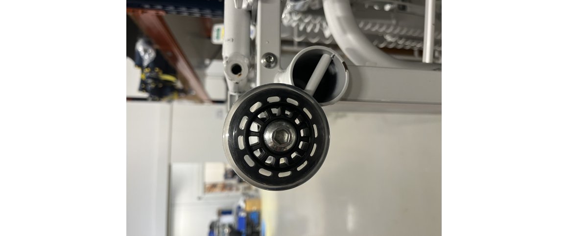 Fenderhjul �63mm - sort