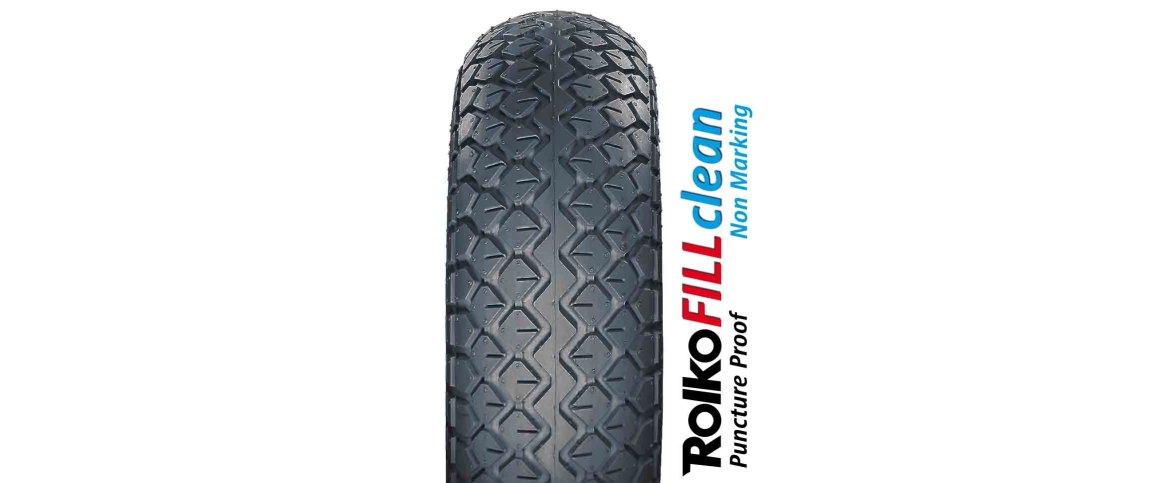 Dk med Rolkofill 4.00-5 - sort - 65mm