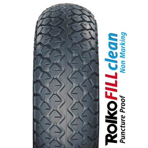 Dk med Rolkofill 4.00-5 - sort - 65mm