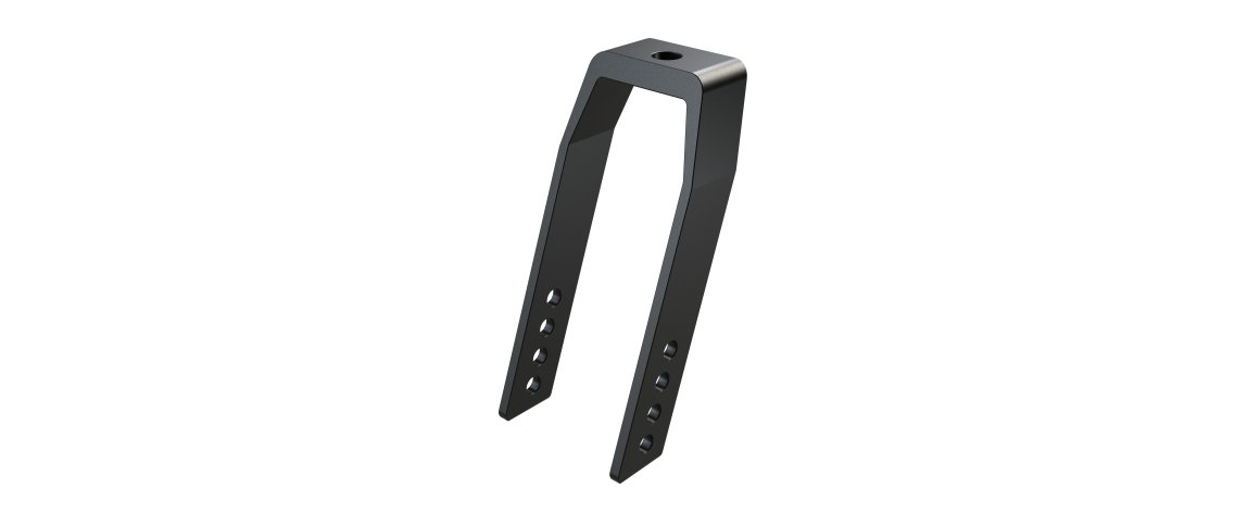 Svinggaffel Aluminium 200x60 mm