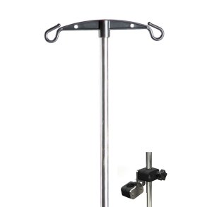 Infusionsstav m. montagebeslag
