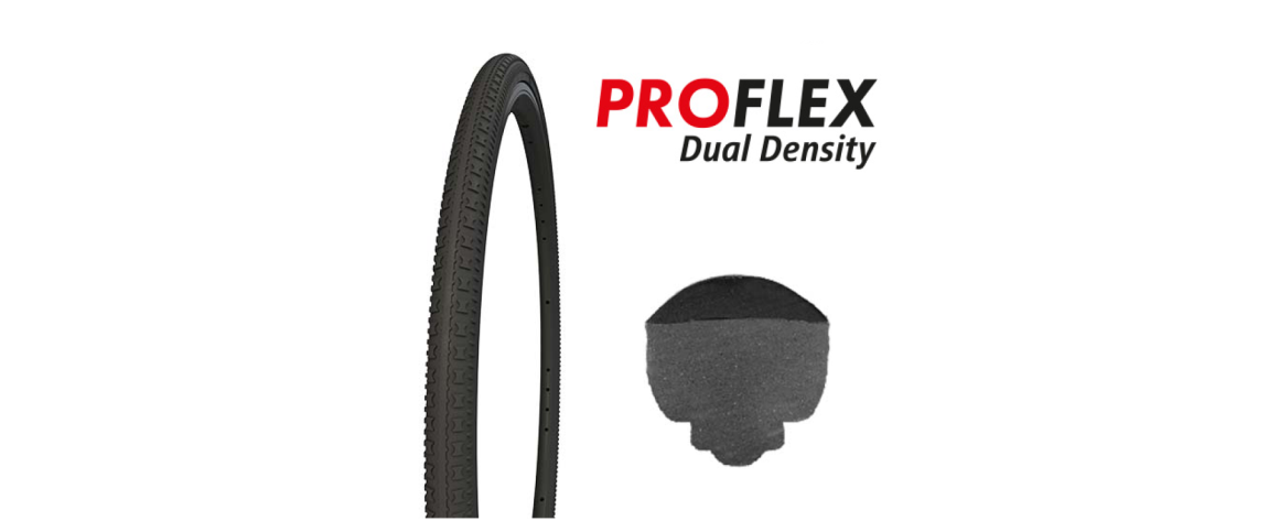 PROFLEX purbane 24x1.3/8" - sort - blokm�nster