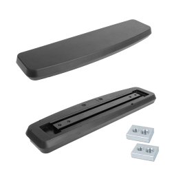 Armpude 335mm - m. monteringsbrikker