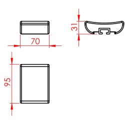 Forlngerstykke til underarmsstttesystem - HEMI