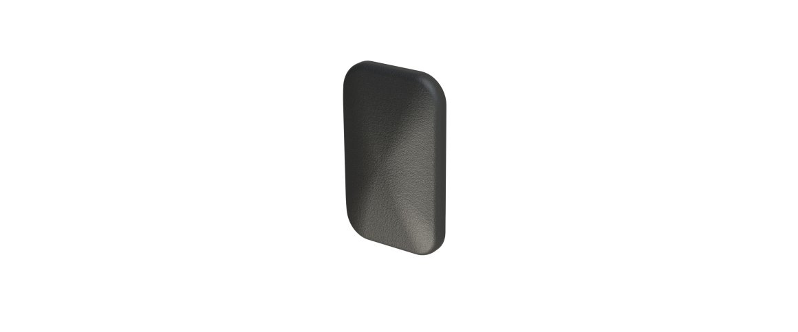 Knpude Sort 199x120 mm