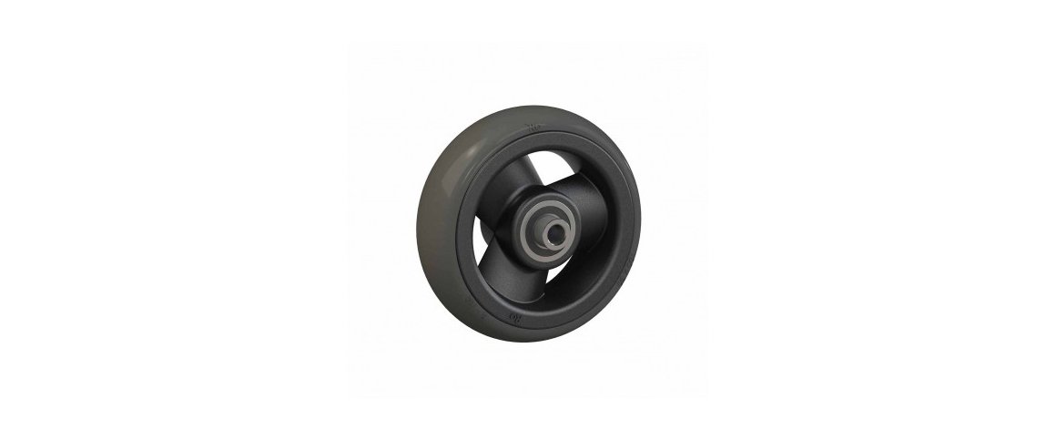 Purbane Svinghjul 4" Sort - ETAC