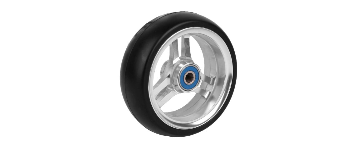 Polyuretan hjul 6x1/4" - CorMORun - s�lv