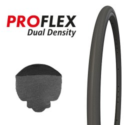 PROFLEX purbane 20x1" - sort - sildebensmnster