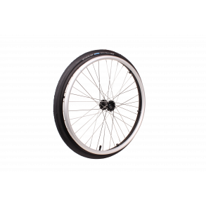 RolkoSMART-hjul - aluminium m. drivring - sort/s�lv