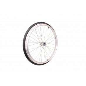 RolkoSMART-hjul - aluminium m. drivring - sort/s�lv