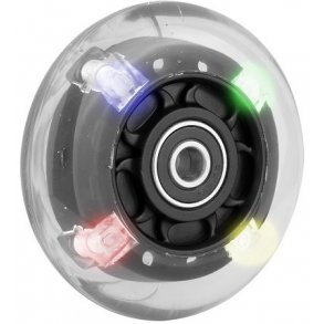 Skaterhjul 80/100 m. LED lys