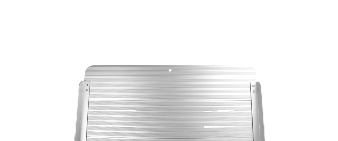 Anlgsrampe - alu - 600-1500 mm