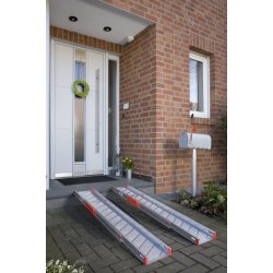 Quick2Go rampe, 2-delt, teleskoperbar