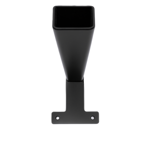 Rollatorholder - firkantrr med T-stykke