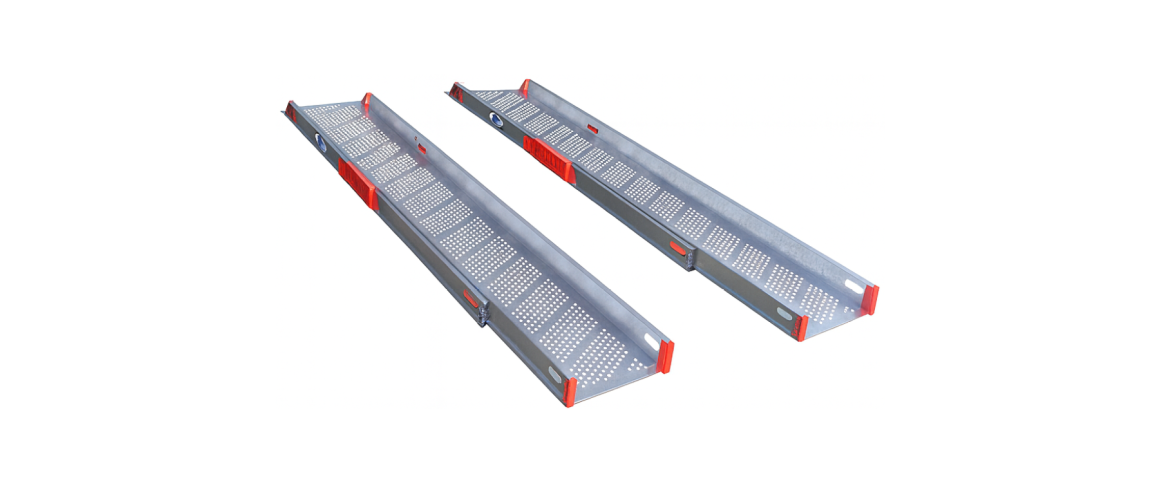Quick2Go rampe, 2-delt, teleskoperbar