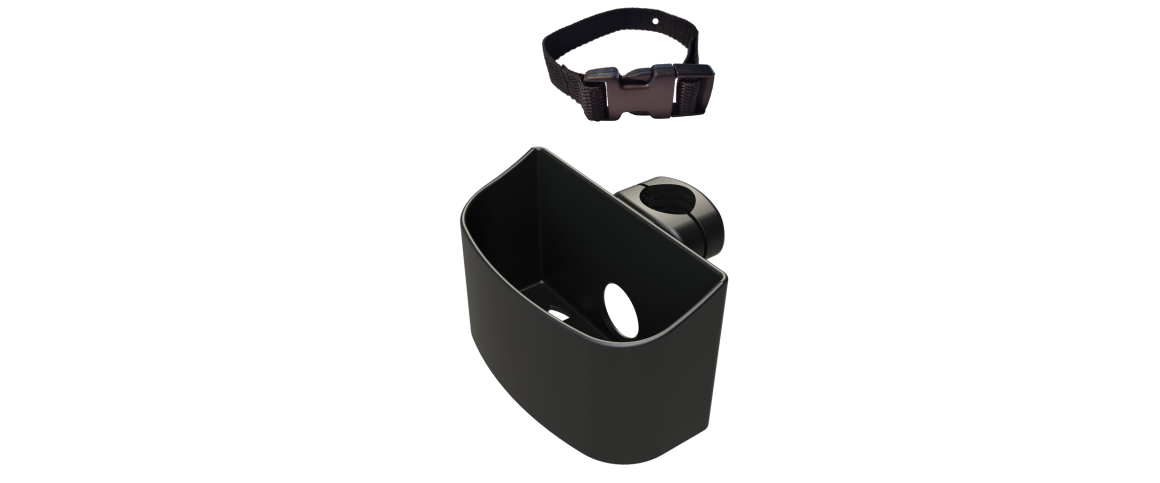 Stokkeholder - Dobbelt 22/25 mm