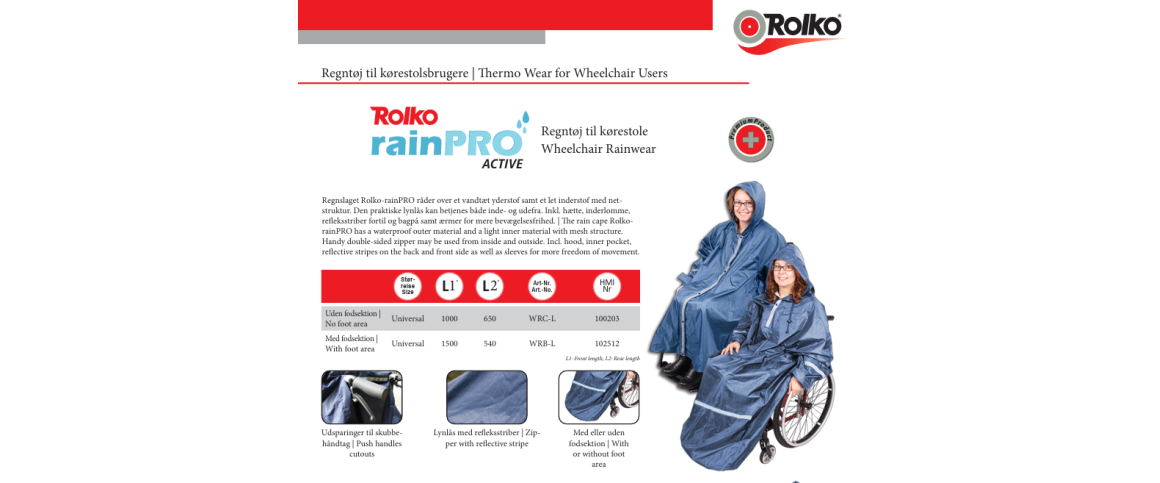 RainPro body poncho