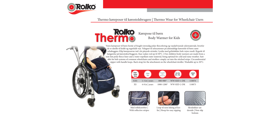 Thermo krepose - junior XXS