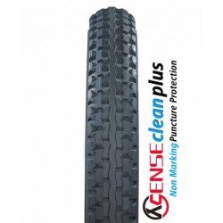 Dk 12.1/2x2.1/4" - sort - Puncture Protection - Clean Plus
