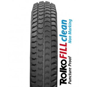 Dk med Rolkofill 260/85 - sort - 68mm